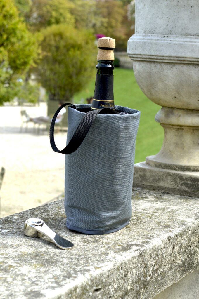 Fresh Baladeur Lin Gris Pince à bouchon et Bouchon Cork liège