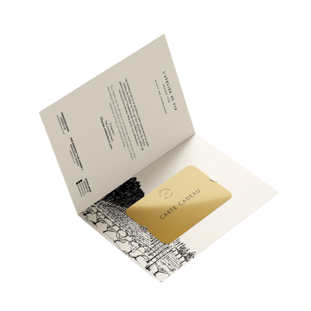 Carte cadeau L'Atelier du Vin