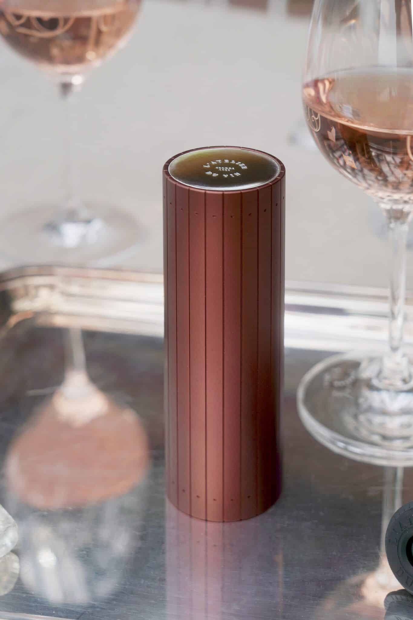 Wein-Vakuumpumpe Aroma Cap als Werbegeschenk mit Logo