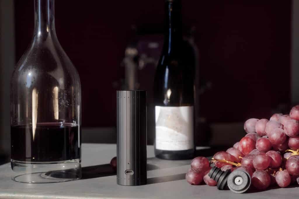 Bouchon de bouteille de vin rouge en silicone, conservation sous vide,  liège, banc de stockage scellé, outils