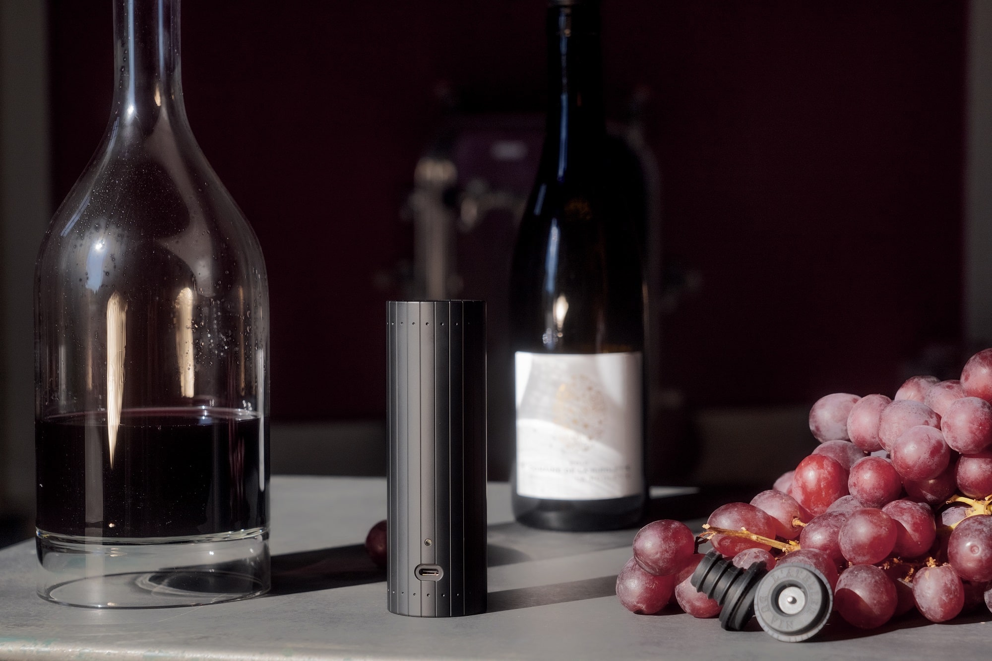 COOK CONCEPT Pompe à vide à Vin - Avec compteur journalier - Wine