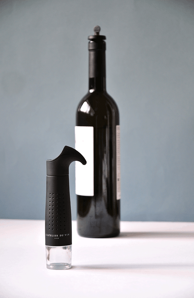 Conserver le vin grâce au vide air