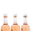 3 anneaux anti-gouttes sur des bouteilles de vin - L'Atelier du Vin