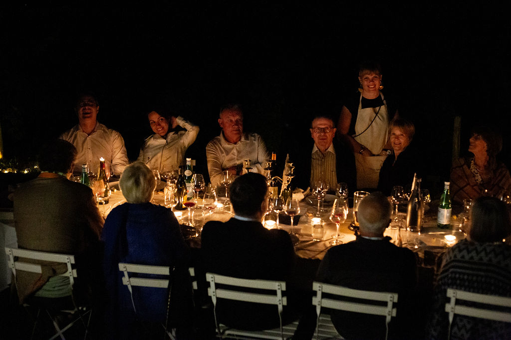 À La Belle Étoile, an outdoor culinary and oenological experience