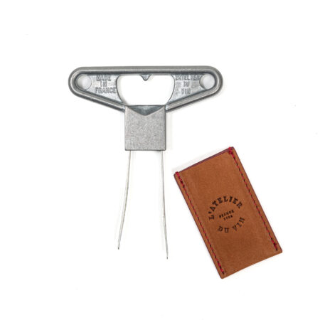 Tire-bouchon bilame en zamac brut