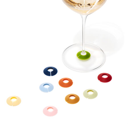 Marque-verre coloré Rainbow - L'Atelier du Vin