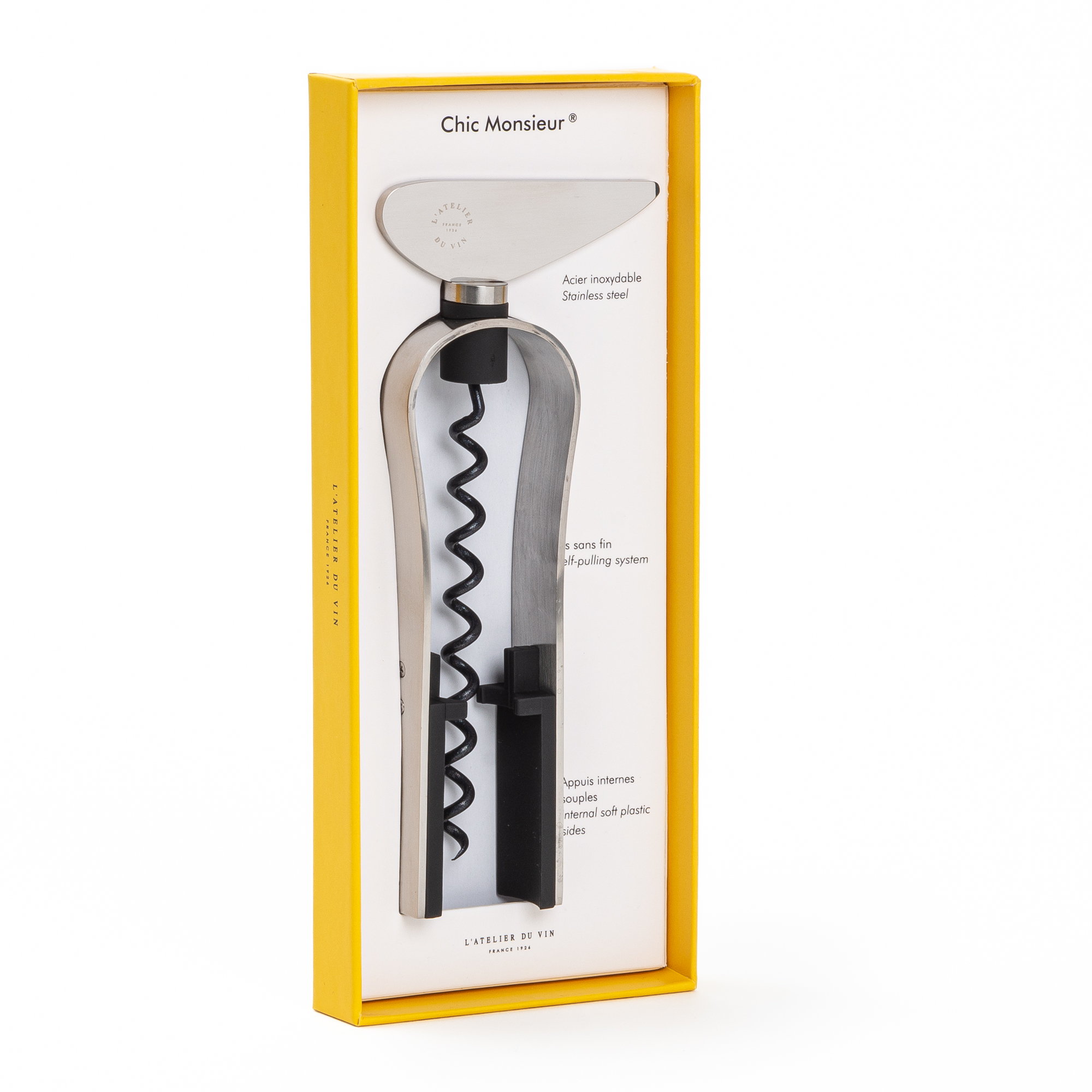 Chic Monsieur corkscrew pack