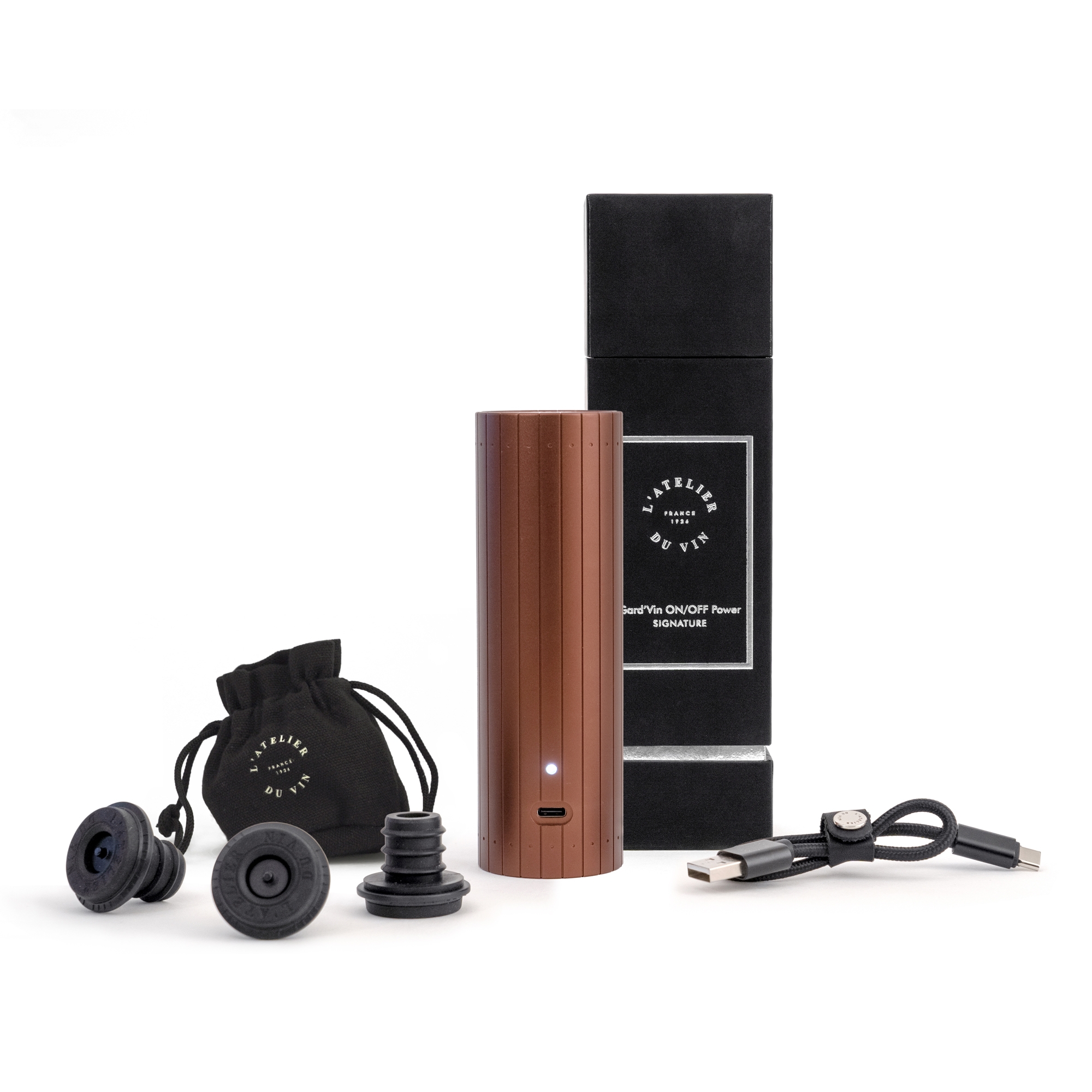 Pompe à vide air pour le vin électrique