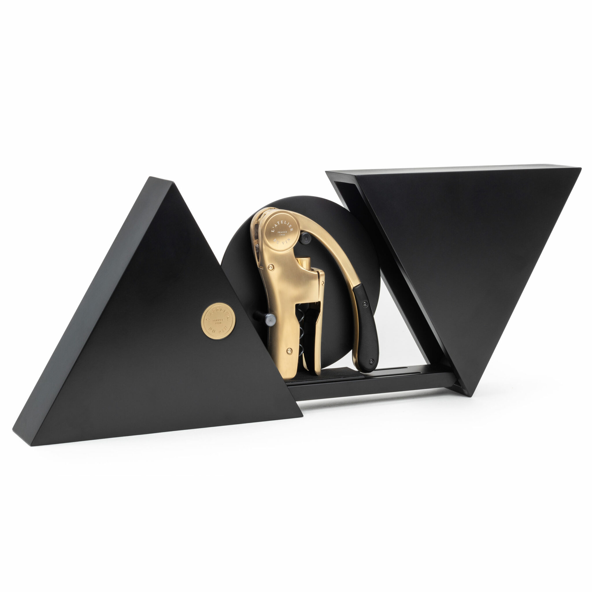 tire-bouchon couleur or dans un coffret