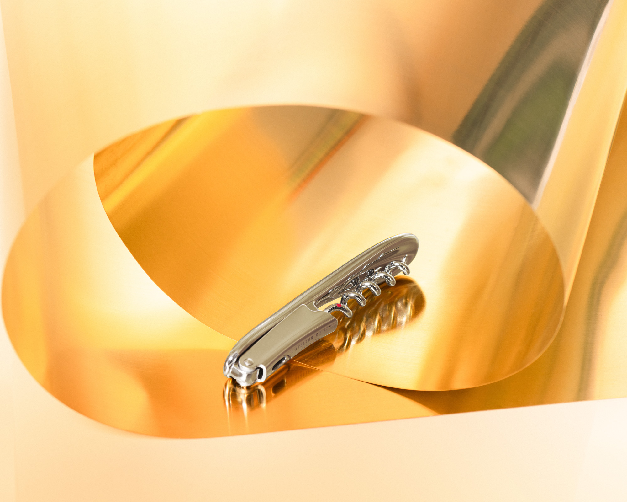 Tire-bouchon sommelier en métal