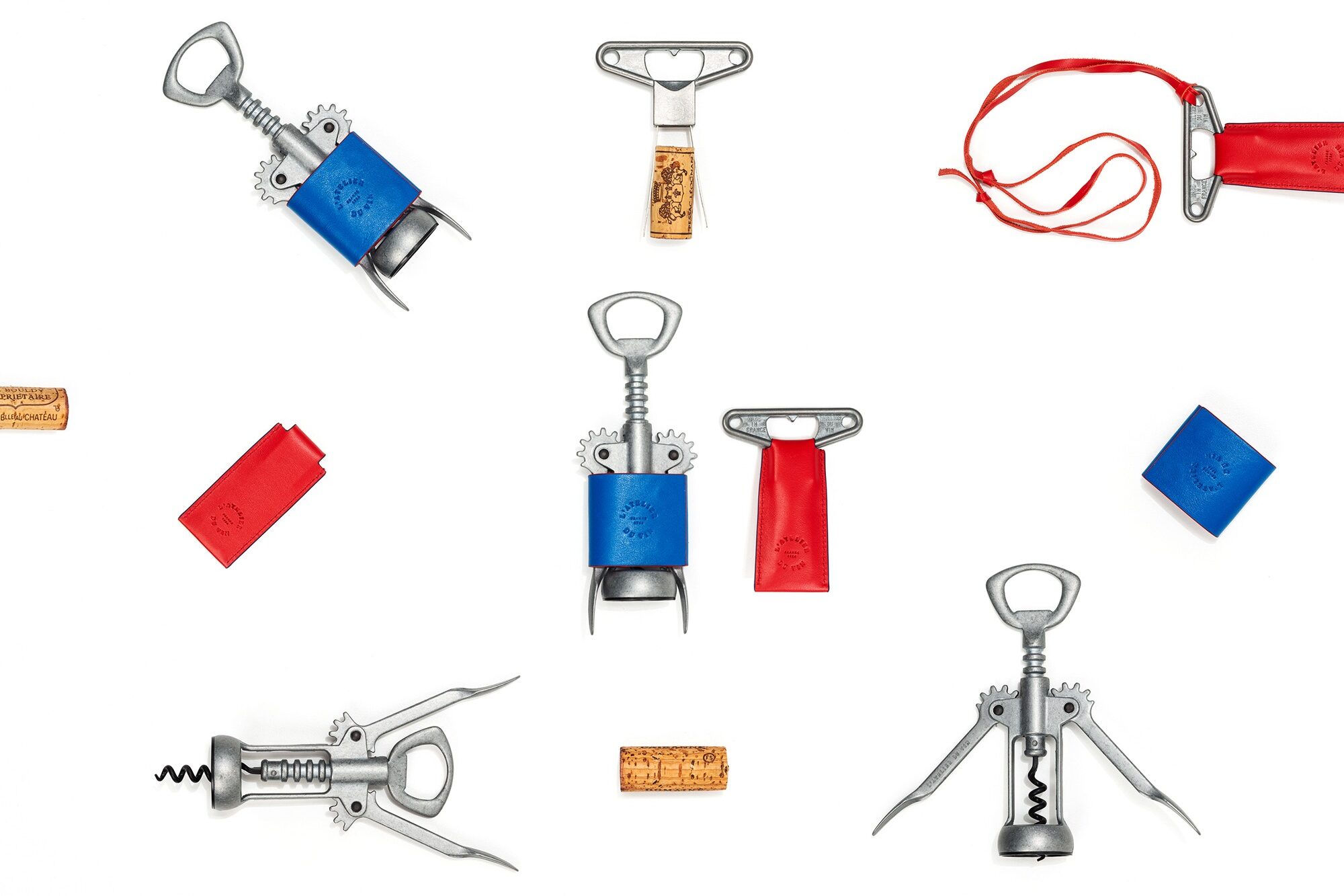 De Gaulle-Korkenzieher und Bilame-Korkenzieher