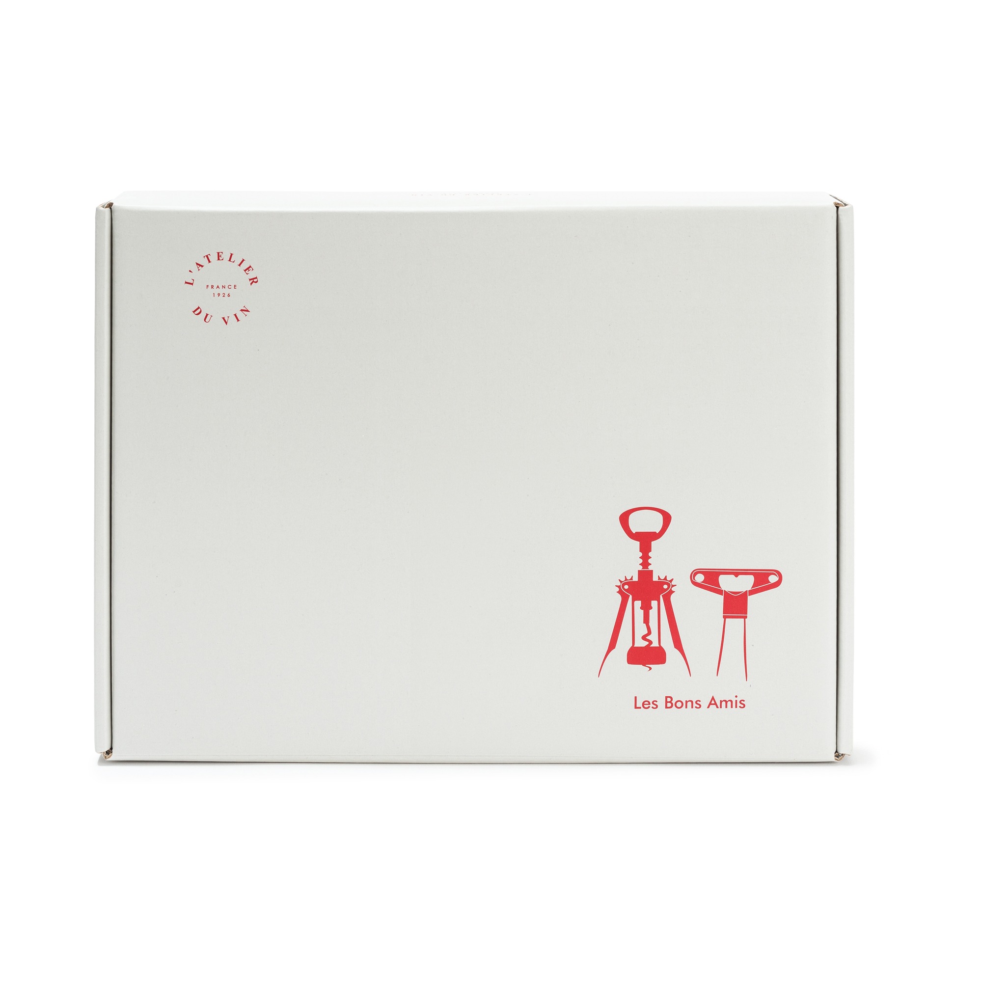 Les Bons Amis duo pack with a double-lever corkscrew and a bimetal corkscrew