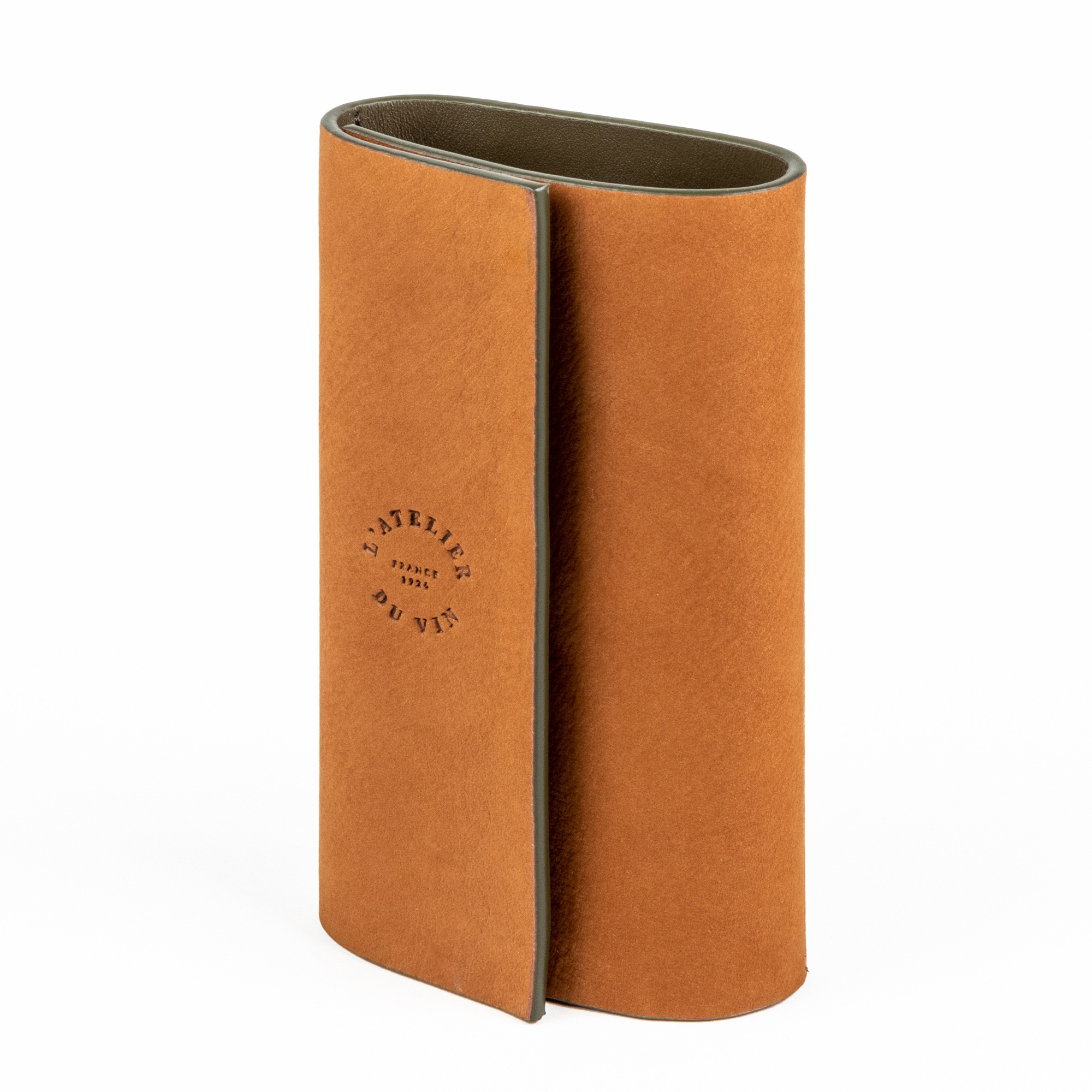 Pochette en cuir pour le tire-bouchon bilame