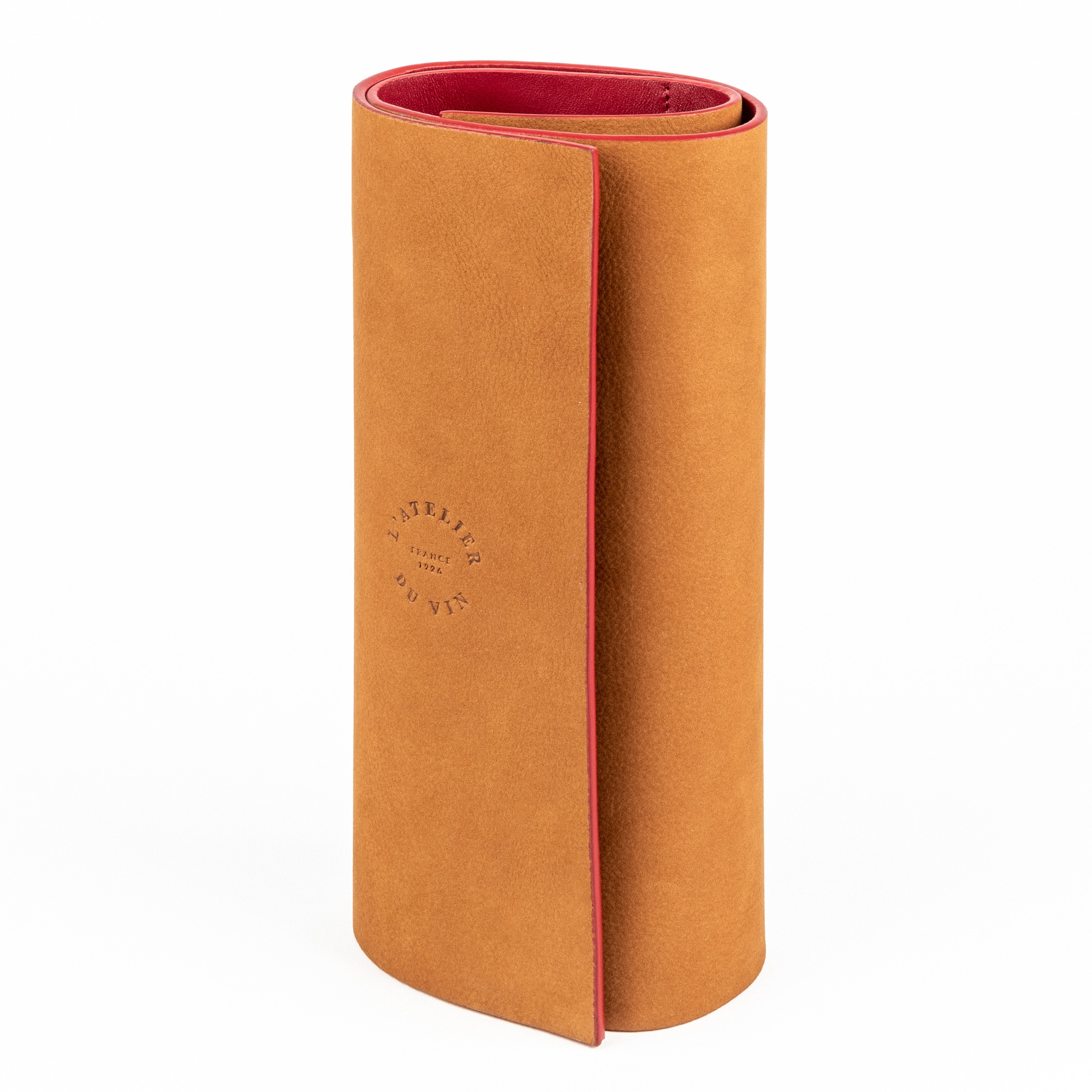 Trousse en cuir avec accessoires pour le vin