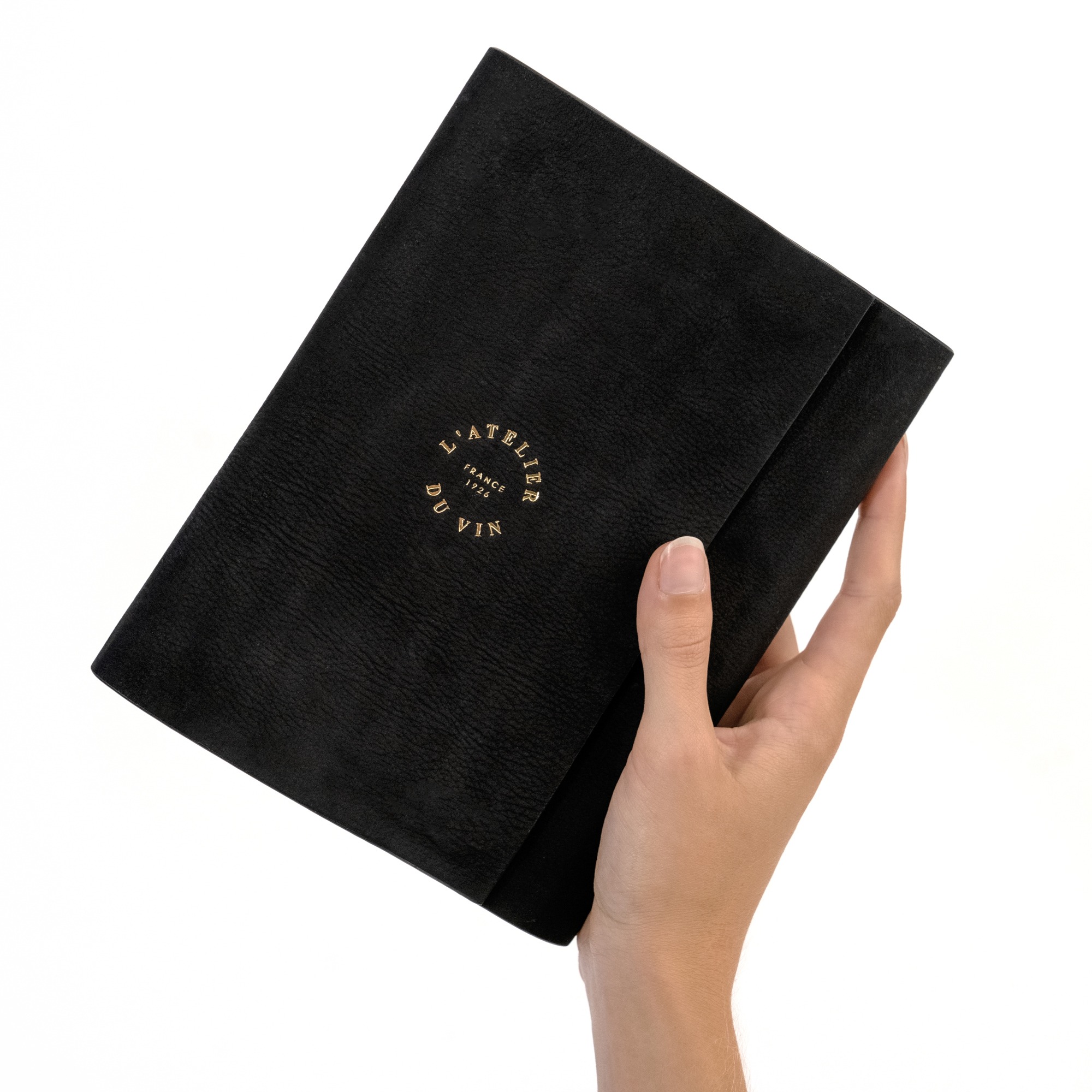 Tire bouchon à levier gold dans sa trousse en cuir