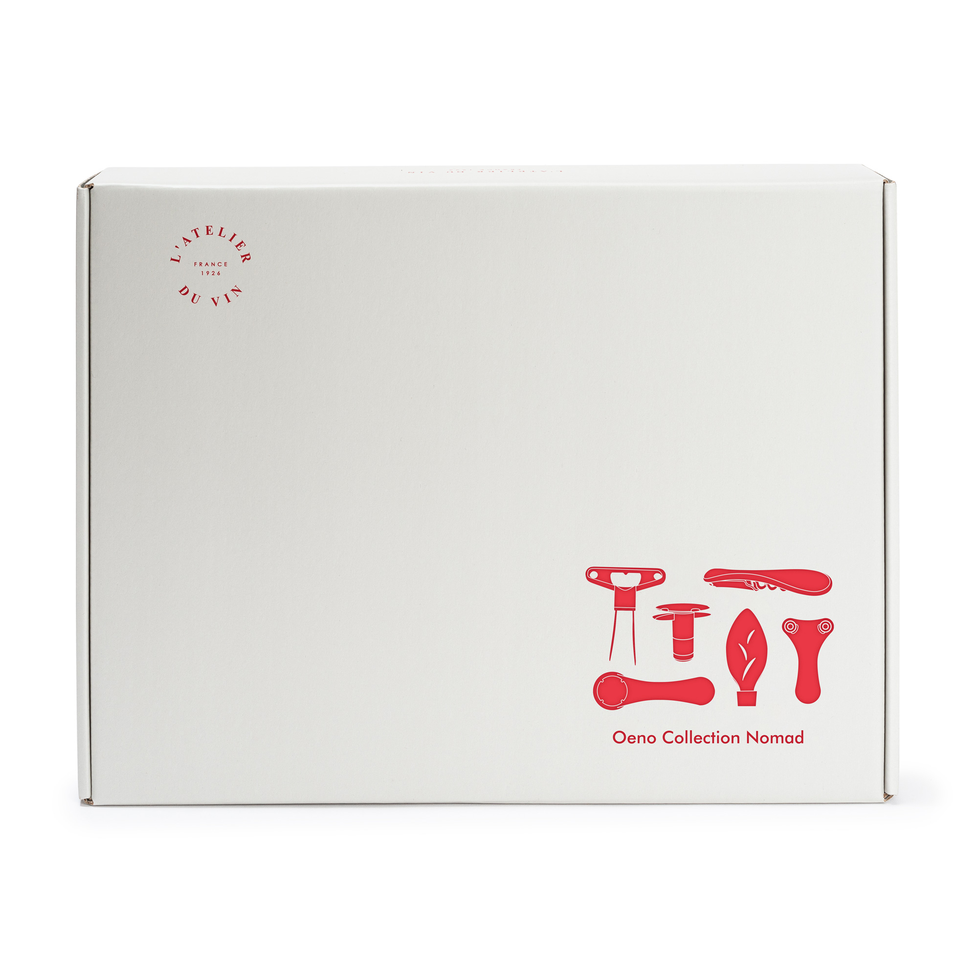 Pack Trousse en cuir avec accessoires pour le vin