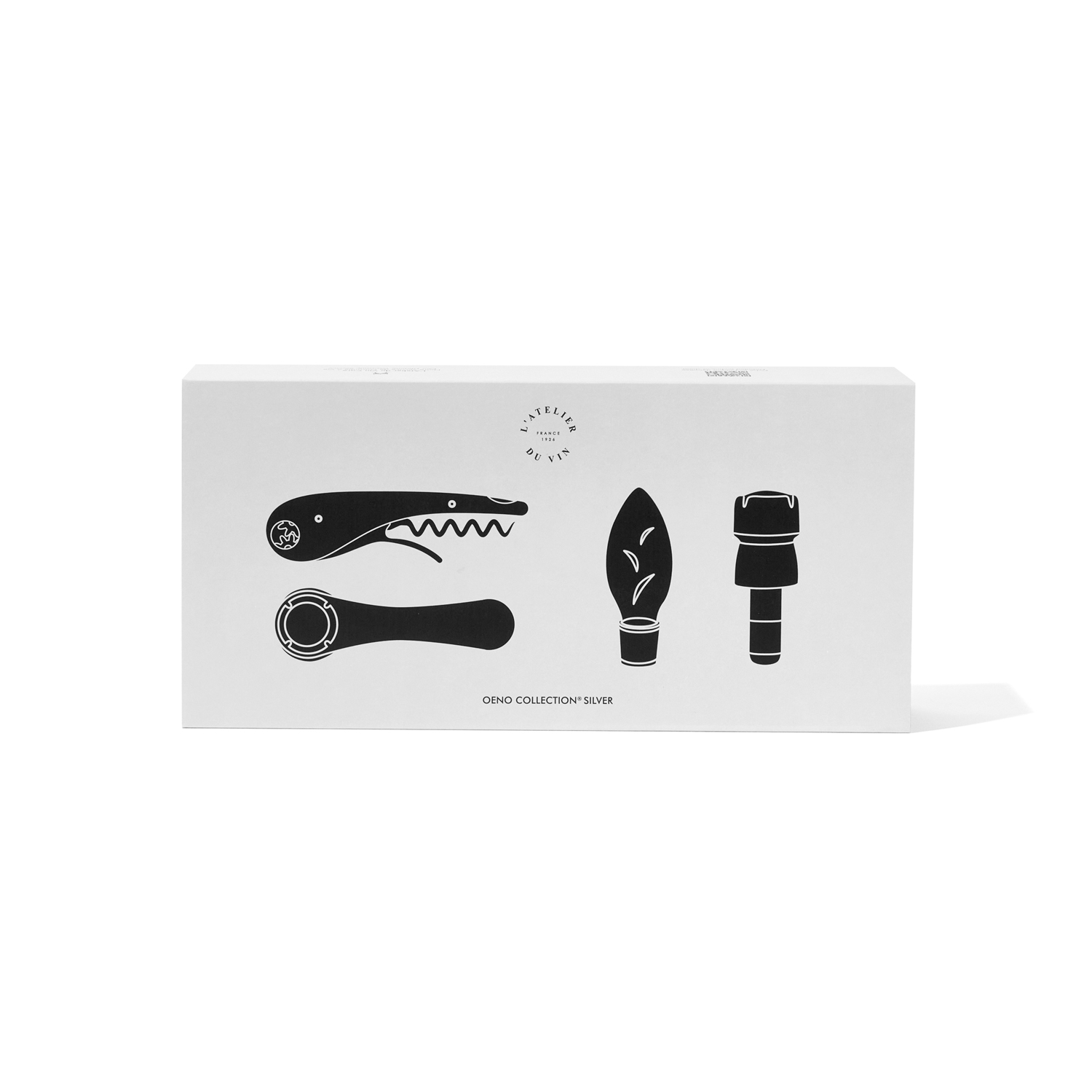 Pack du coffret Œnologique Personnalisable - Oeno Collection Silver