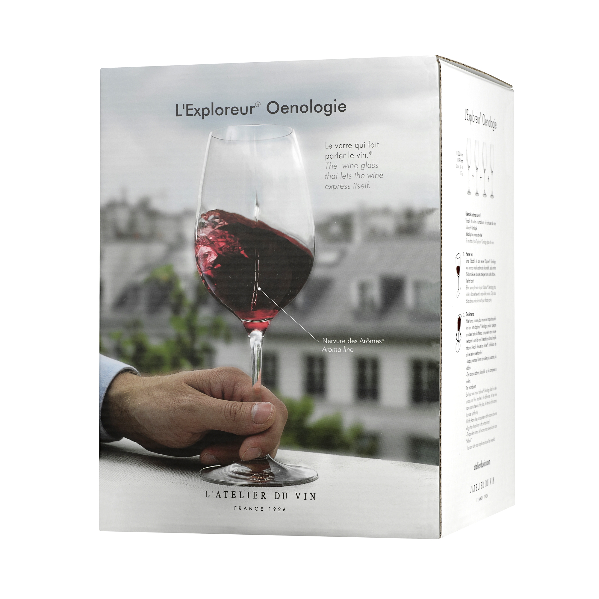 Pack des verres a vin Exploreur Oenologie