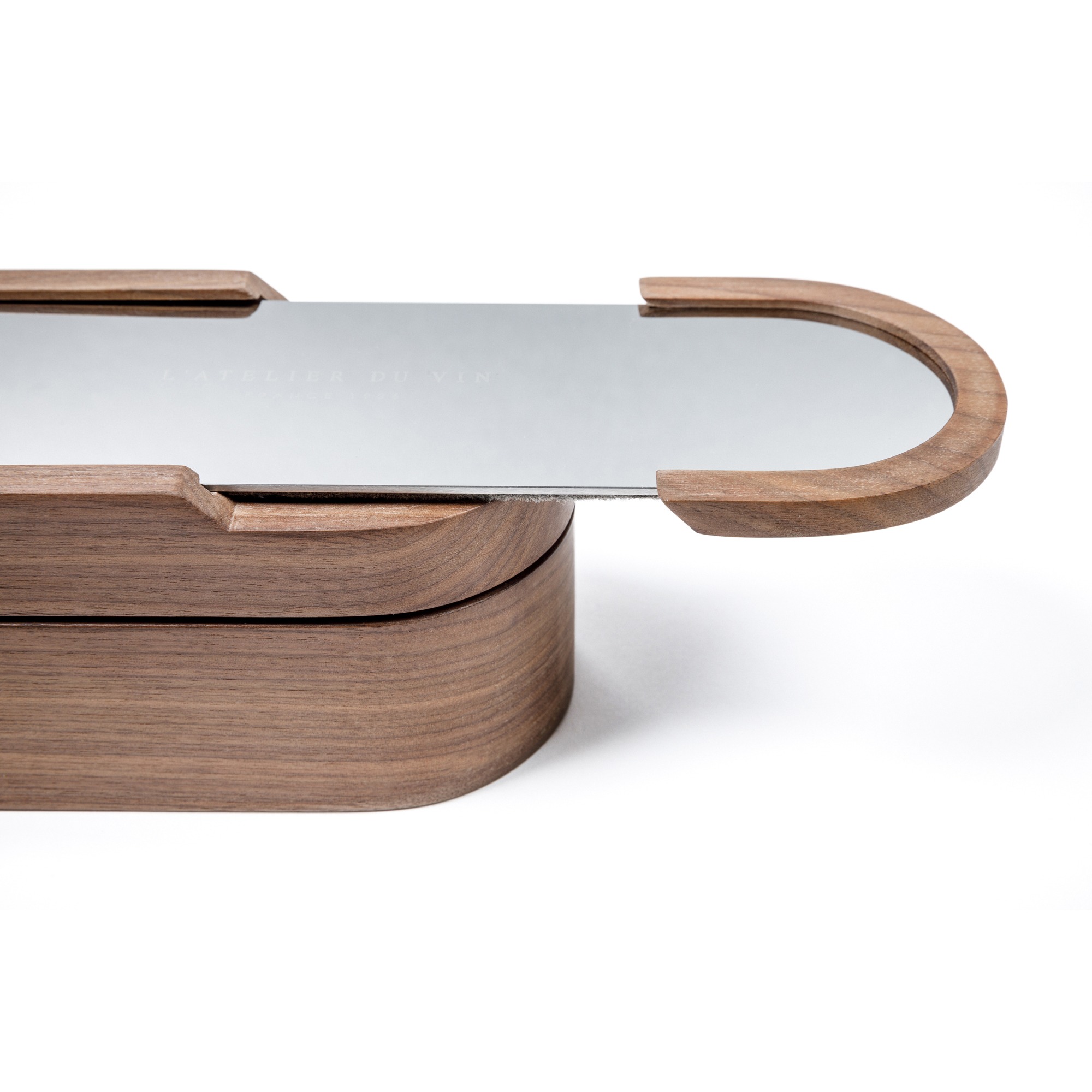 Miroir du coffret Sparkling Set d’Outils pour le service du champagne