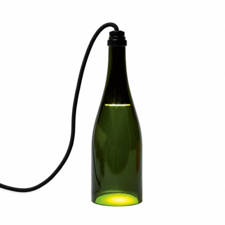 Grüne Leuchtflasche
