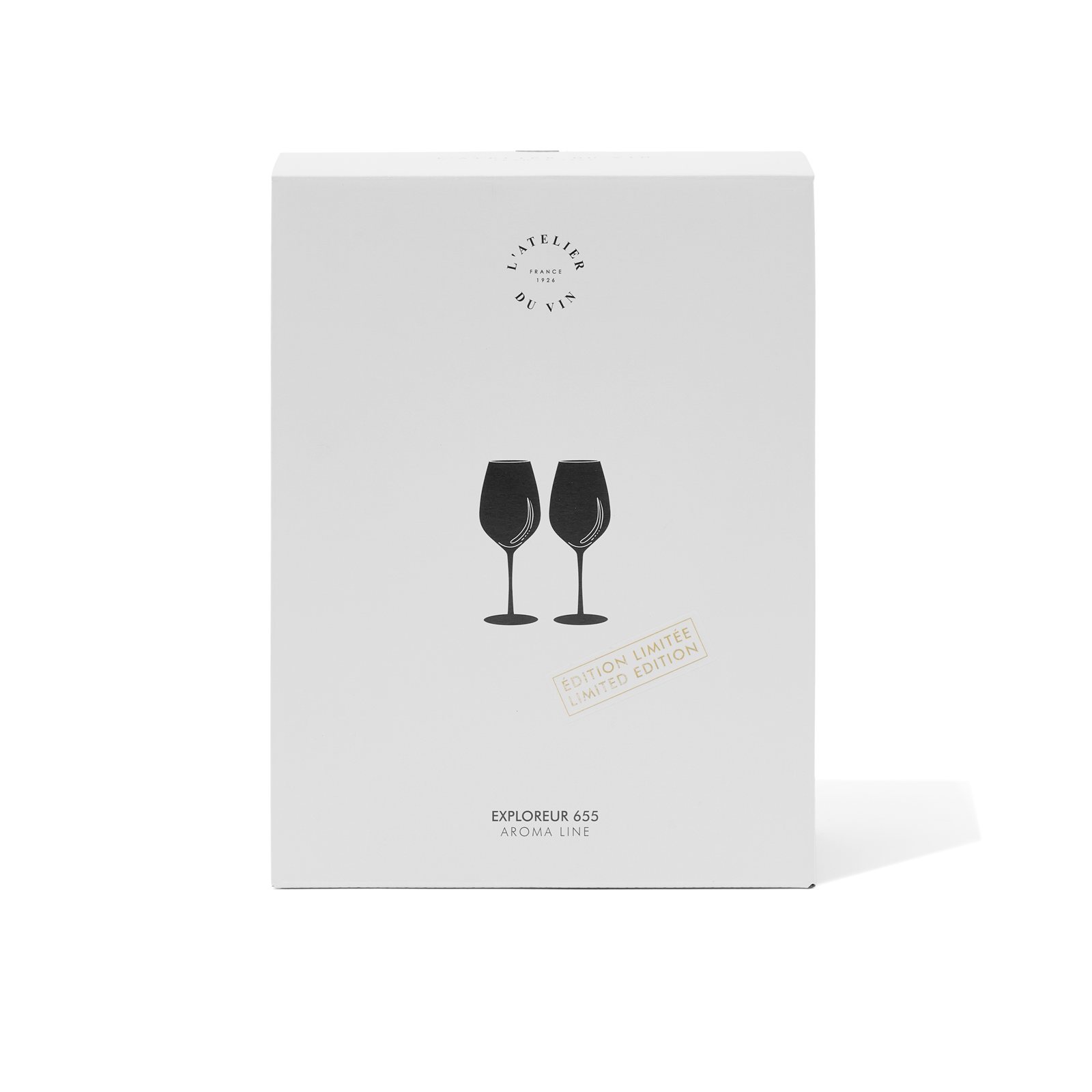 Coffret de deux verres Exploreur 655 Aroma Line Édition Centenaire