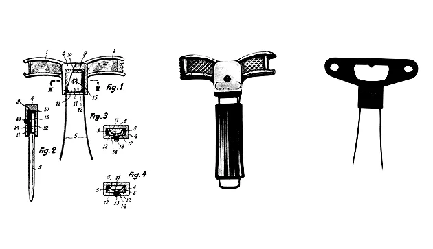 Sketch of the bilame corkscrew